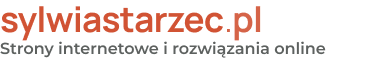 Logo strony - Sylwia Starzec: Strony internetowe i rozwiązania online
